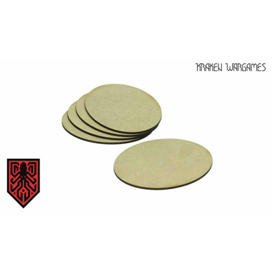 Kraken Wargames - MDF Base Round 50mm (15)
