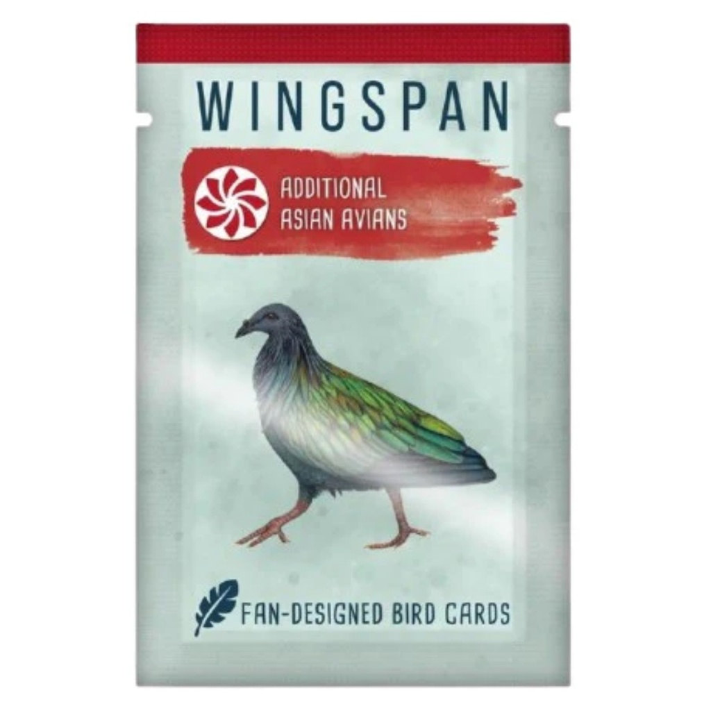 Wingspan Fan-Designed Bird Cards Additional Asian Avians 