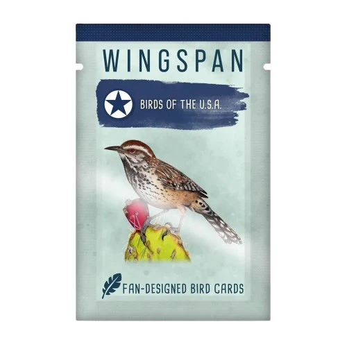 Wingspan Fan-Designed Bird Card Packs Birds of the U.S.A.