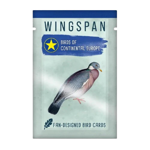 Wingspan Fan-Designed Bird Card Packs Birds of Continental Europe
