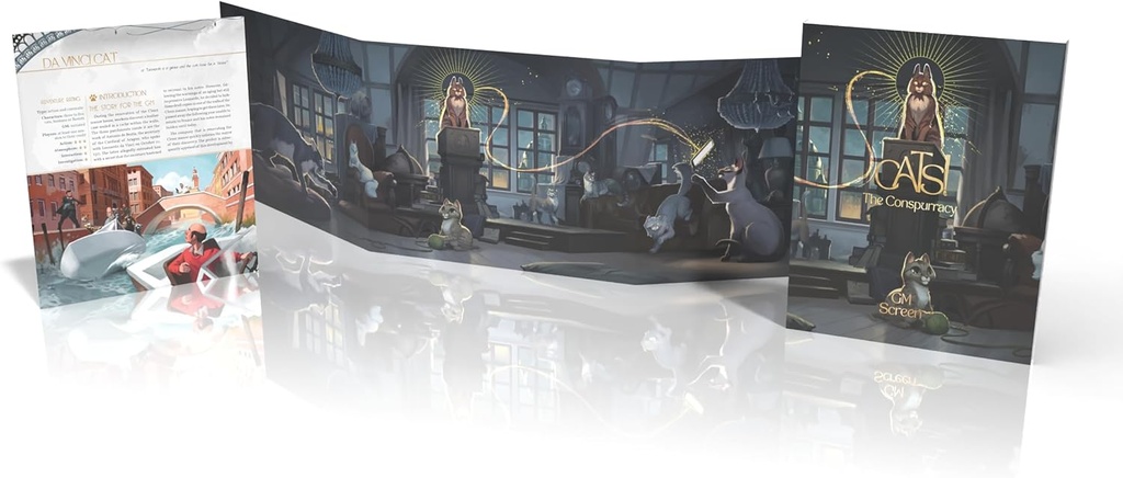 Cats! The Conspurracy RPG GM Screen 