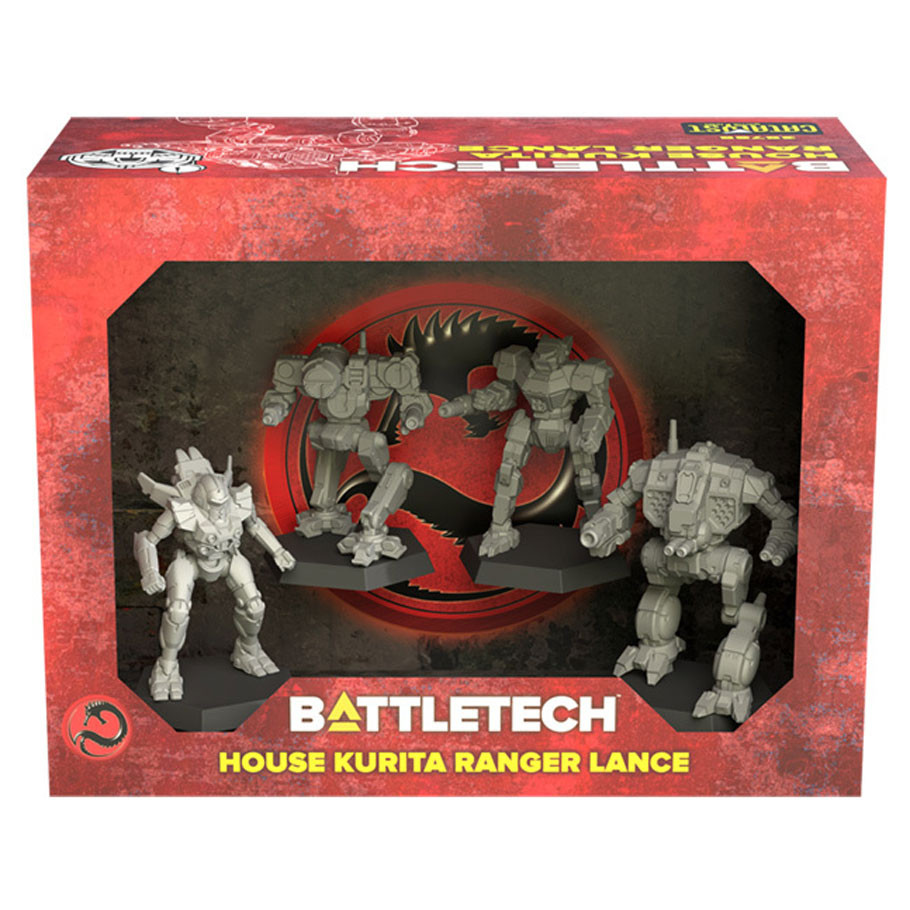 BattleTech House Kurita Ranger Lance
