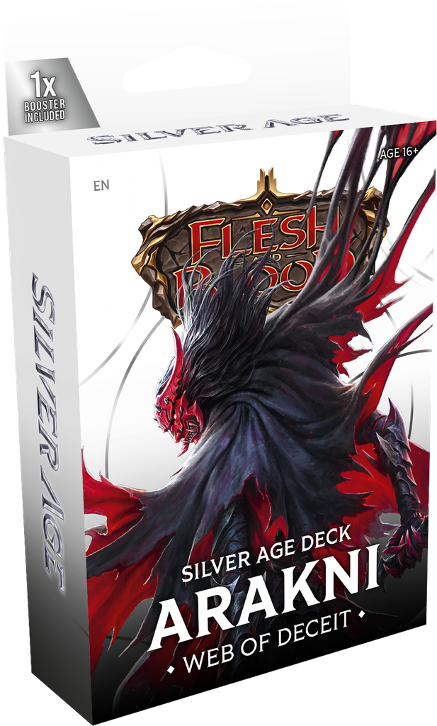 Flesh & Blood TCG - Silver Age Chapter 2 Deck - Arakni, Web of Deceit