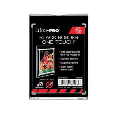 Ultra Pro - 35PT Black Border UV One-Touch Magnetic Holder
