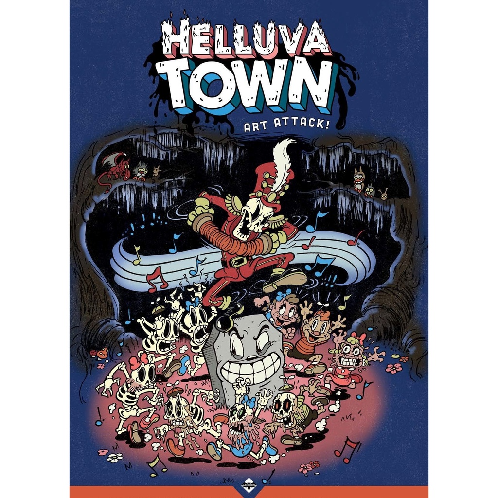Helluva Town Cartoon Gangster RPG Art Attack!