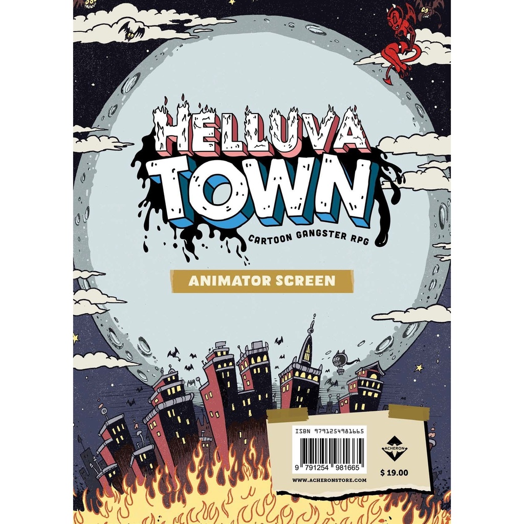 Helluva Town Cartoon Gangster RPG Animator Screen