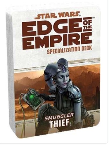 Star Wars RPG Edge of the Empire Thief Specialization Deck