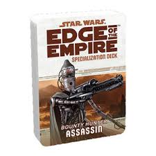 Star Wars RPG Edge of the Empire Assassin Specialization Deck
