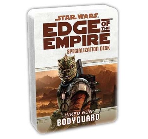 Star Wars RPG Edge of the Empire Bodyguard Specialization Deck