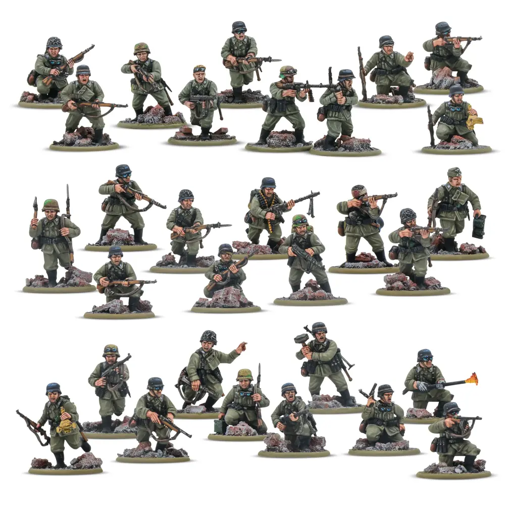 Bolt Action - German Veteran Infantry Platoon