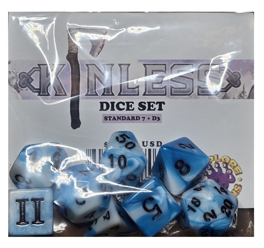 Mörk Borg RPG Kinless Dice 