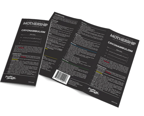 Mothership RPG Cryonabulism