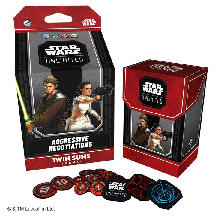 Star Wars Unlimited - Twin Suns Deck - Aggressive Negotiations