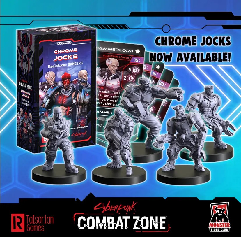 Cyberpunk Red Combat Zone Chrome Jocks