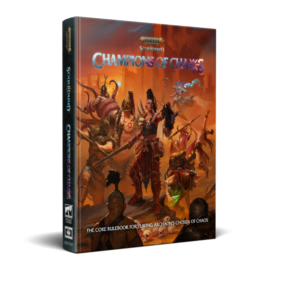 Warhammer Age of Sigmar Soulbound RPG Champions of Chaos Core rulebook