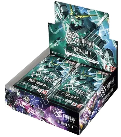 Gundam Card Game Phantom Aria booster Display (24 Packs) (GD04)