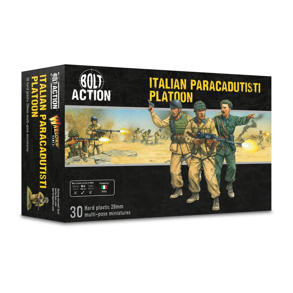 Bolt Action - Italian Paracadutisti platoon