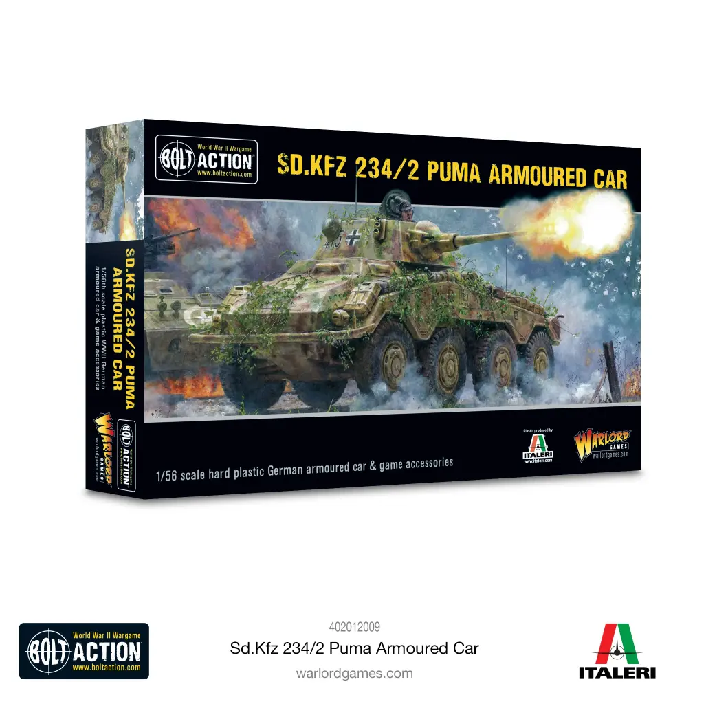 Bolt Action - Puma Sd.Kfz 234/2 Armoured Car
