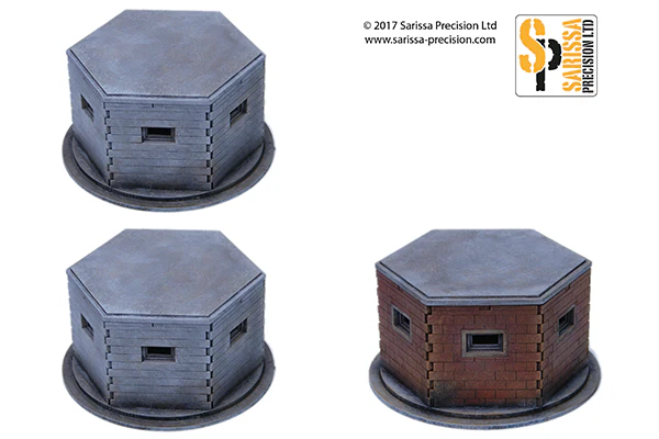 Pill Box Set (3 pill boxes) - Bolt Action