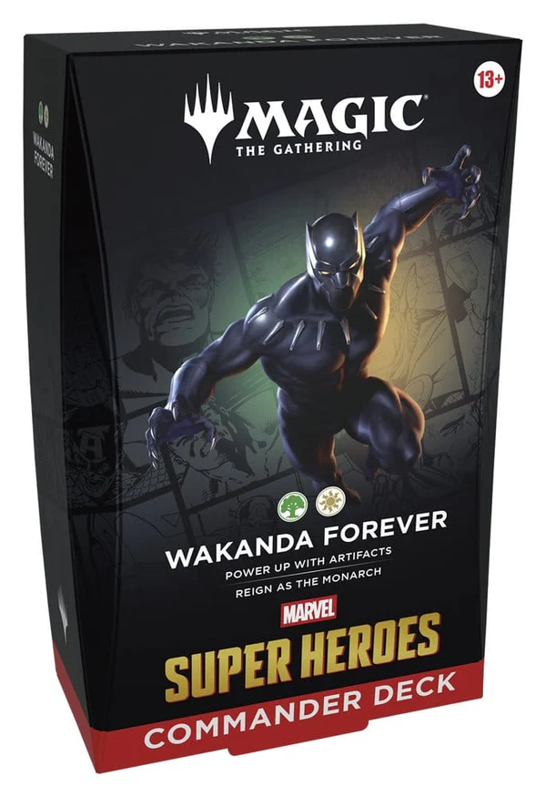 Magic The Gathering - Marvel Super Heroes Commander Deck - Wakanda Forever