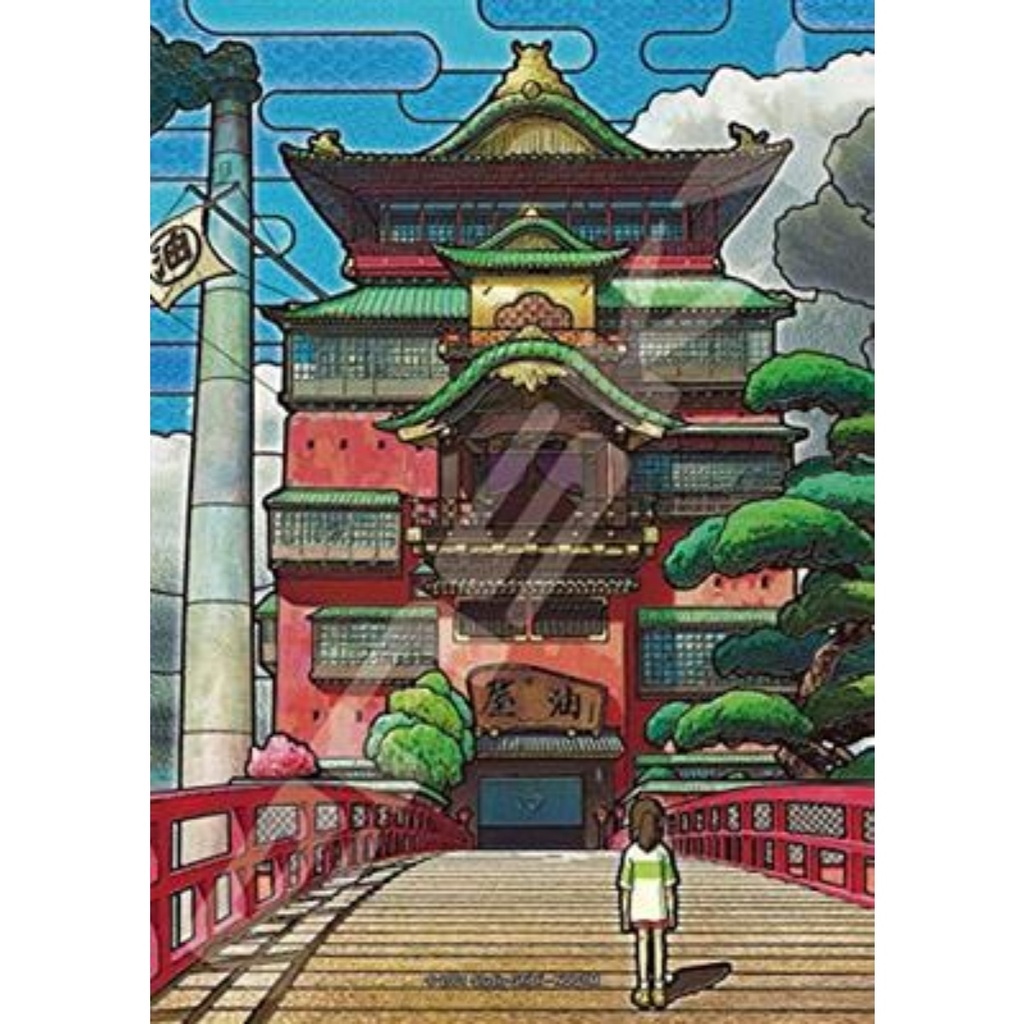 Spirited Away - Stained glass Puzzle 208P Aburaya 