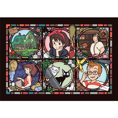 Kiki's Delivery Service - Stained glass Puzzle 208P Characters gallery