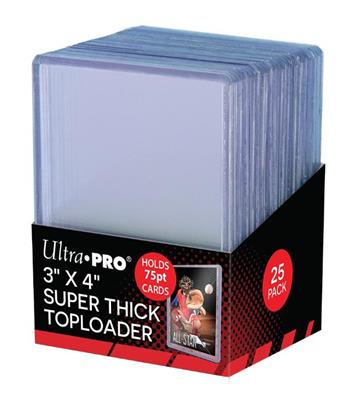 Ultra Pro: Super thick Toploader 75PT