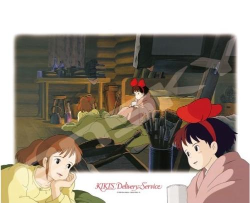 KIKI'S DELIVERY SERVICE - Kiki & Ursula at Ursula's Hut - Puzzle (500pc)