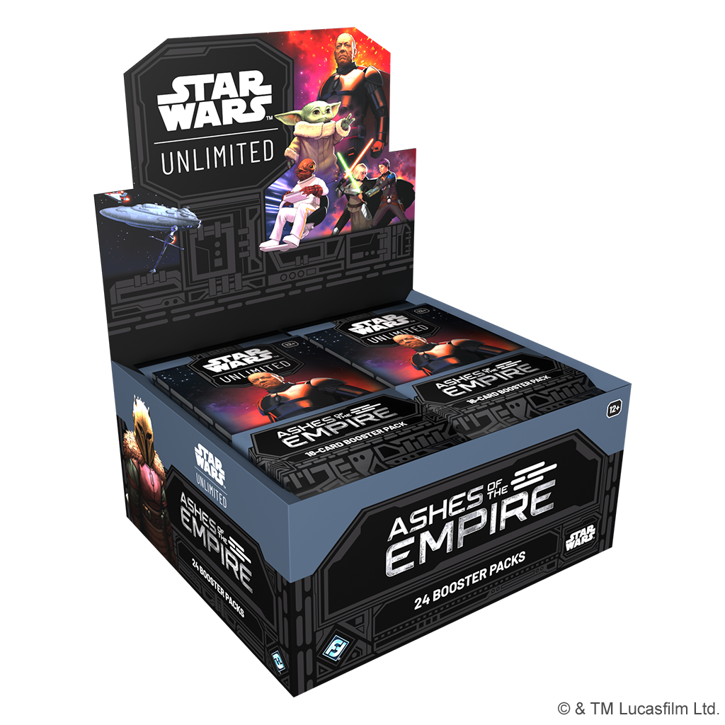 Star Wars Unlimited - Ashes of the Empire Booster Display (24 Packs)