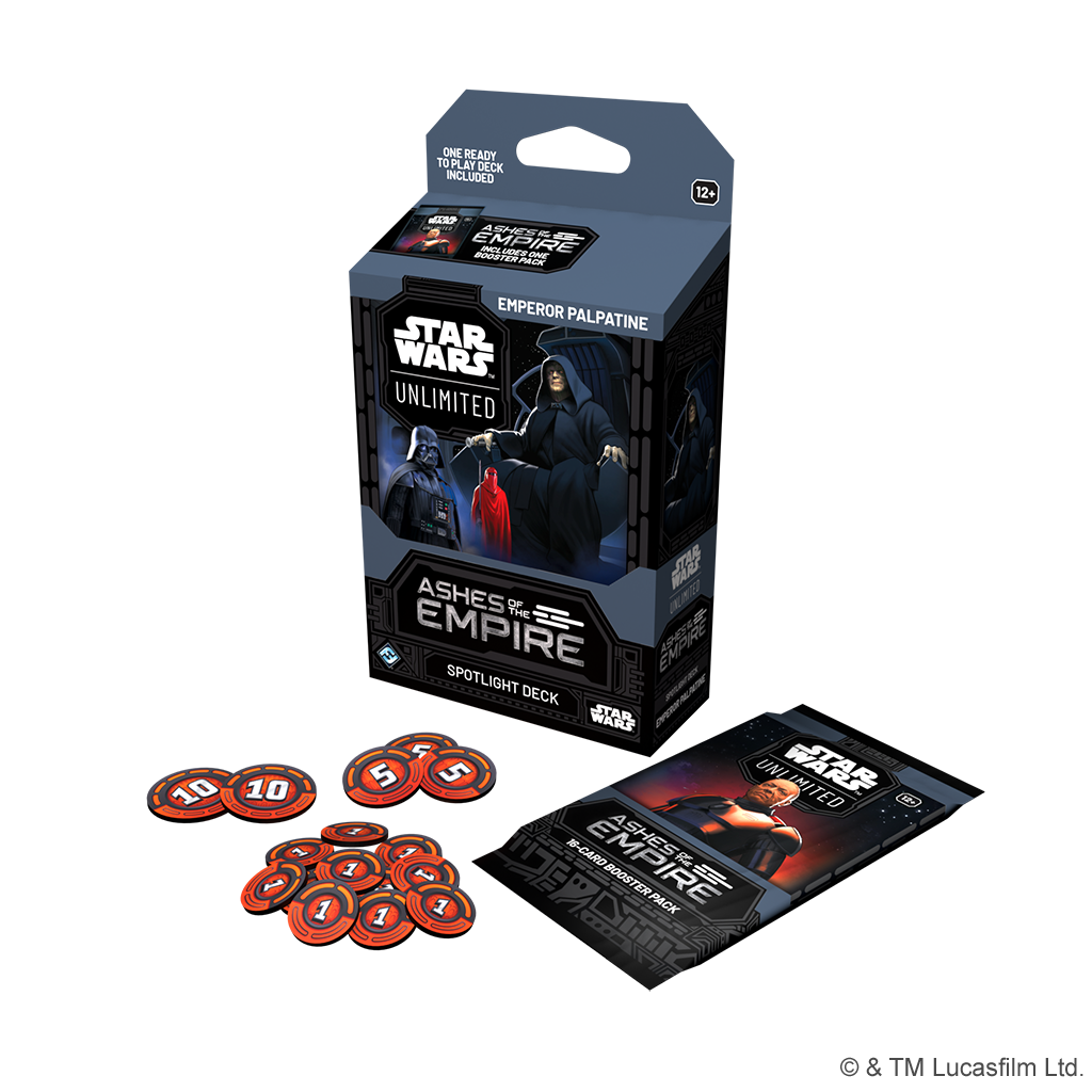 Star Wars Unlimited -  Ashes of the Empire Spotlight Emperor Palpatine
