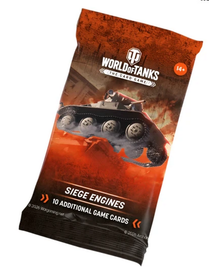 World of Tanks TCG Booster Pack Siege Engines
