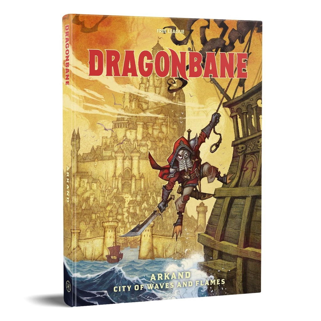 Dragonbane RPG Arkand City of Waves & Flames
