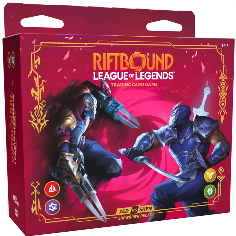 Riftbound: League of Legends TCG - Vendetta Showdown Decks - Zed vs Shen