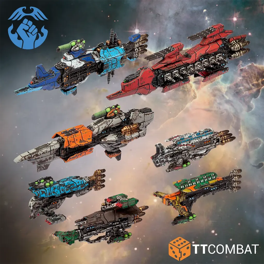Dropfleet Commander Resistance Core Ships