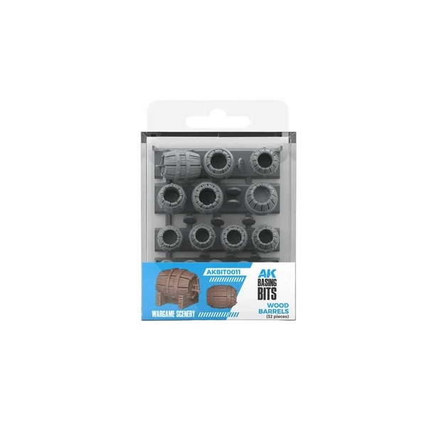 Wood Barrels - Basing Bits (32 pieces)