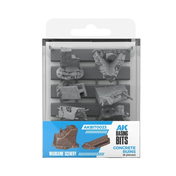 Concrete Ruins - Basing Bits (8 pieces)