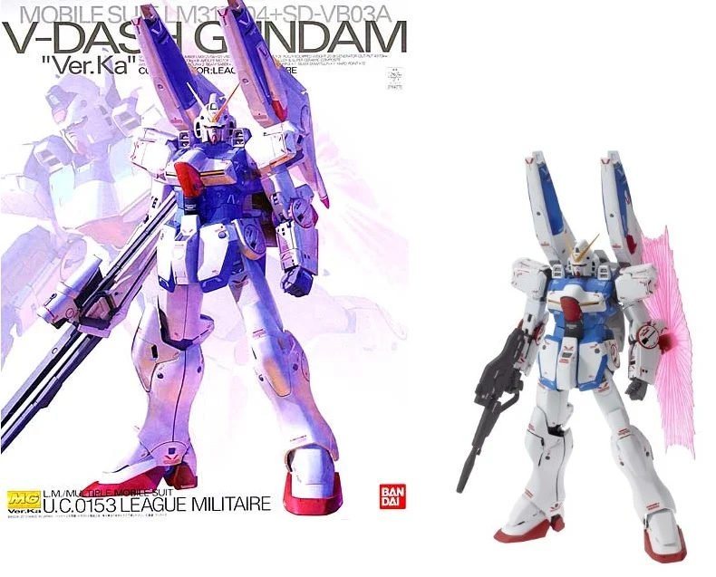 GUNDAM - MG 1/100 V Dash Gundam Ver. Ka