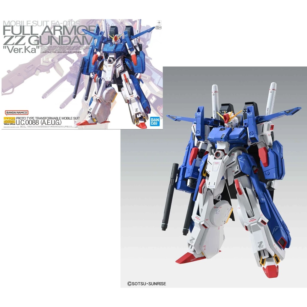 GUNDAM - MG 1/100 Full Armor ZZ Gundam Ver. Ka