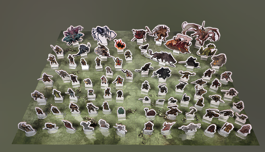 Dragonbane RPG Friends & Foes Standees