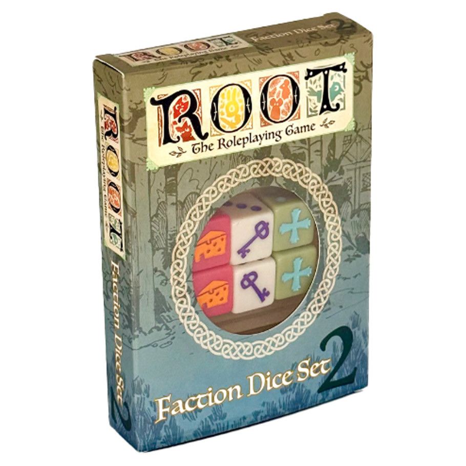  Root RPG Ruins & Expeditions Faction Dice Set #2