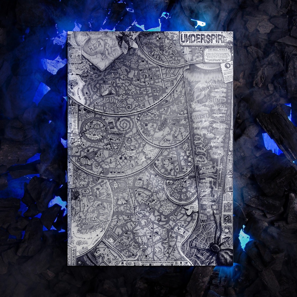 Spire RPG Underspire Map