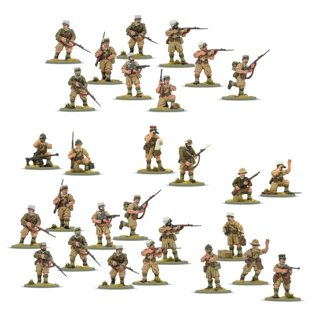 Bolt Action - French Foreign Legion Platoon