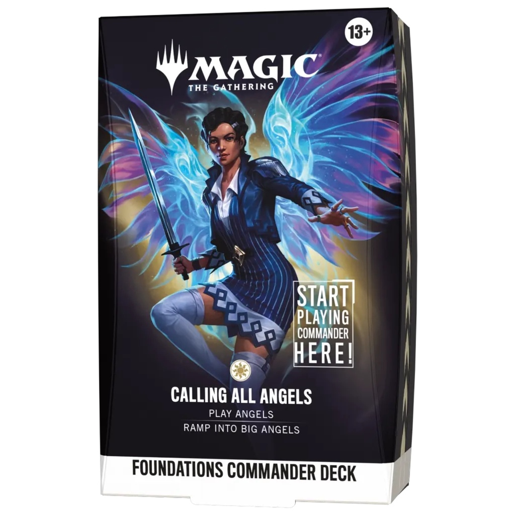 Magic The Gathering - Foundations Commander Deck - Calling All Angels