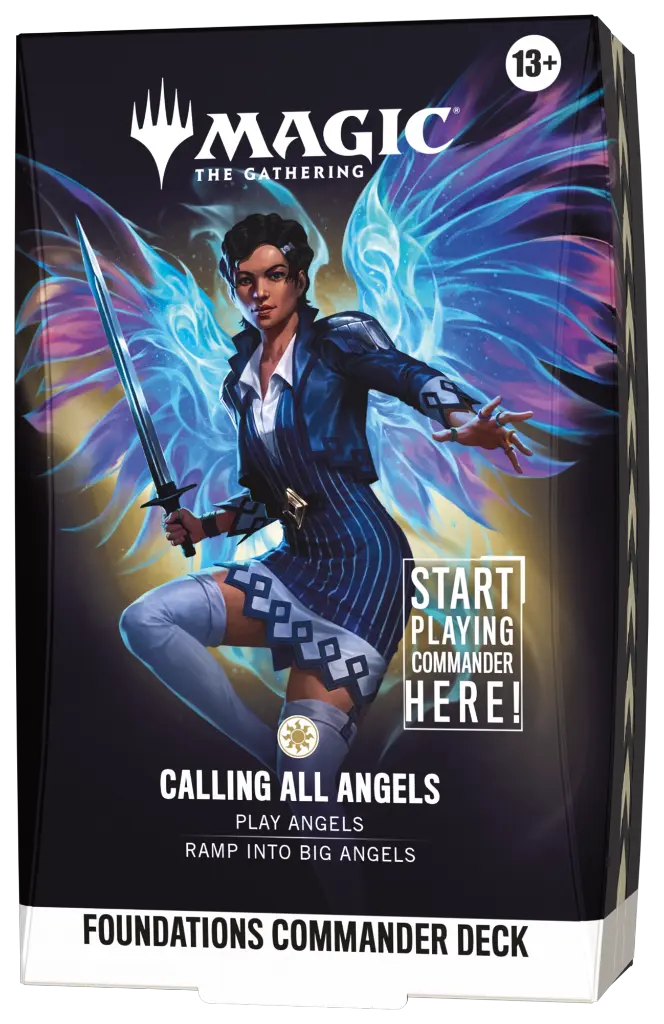 Magic The Gathering - Foundations Commander Deck - Calling All Angels