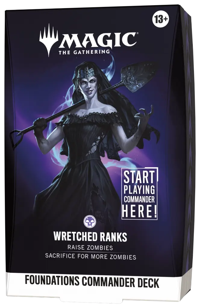 Magic The Gathering - Foundations Commander Deck - Wretched Ranks