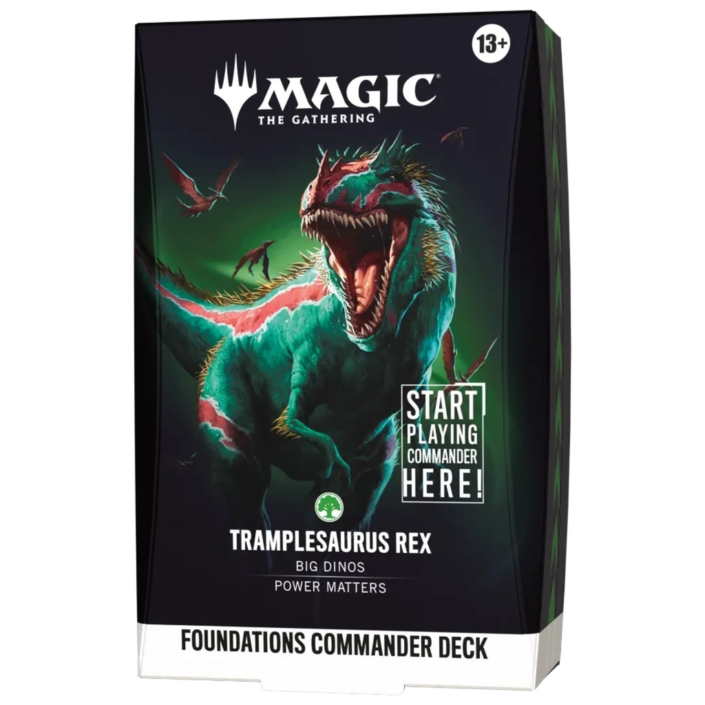 Magic The Gathering - Foundations Commander Deck - Tramplesaurus Rex