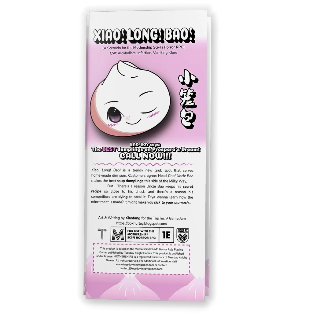 Mothership RPG Xiao! Long! Bao!