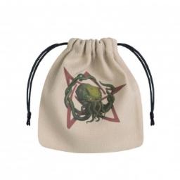 [BCTH104] Call of Cthulhu Beige &amp; multicolor Dice Bag