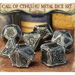 [SMCT35] Call of Cthulhu Metal Dice Set (7)