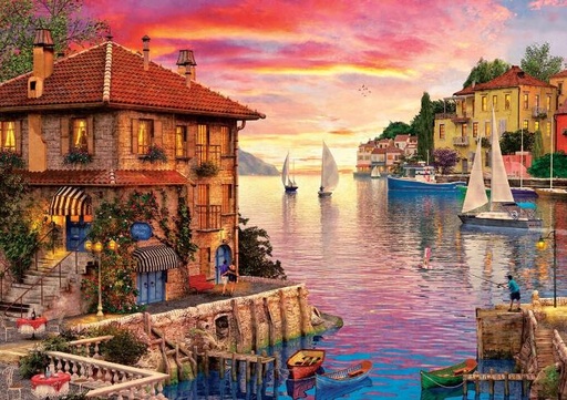 [8682450143746] Davison: Mediterranean Port (1500pc)